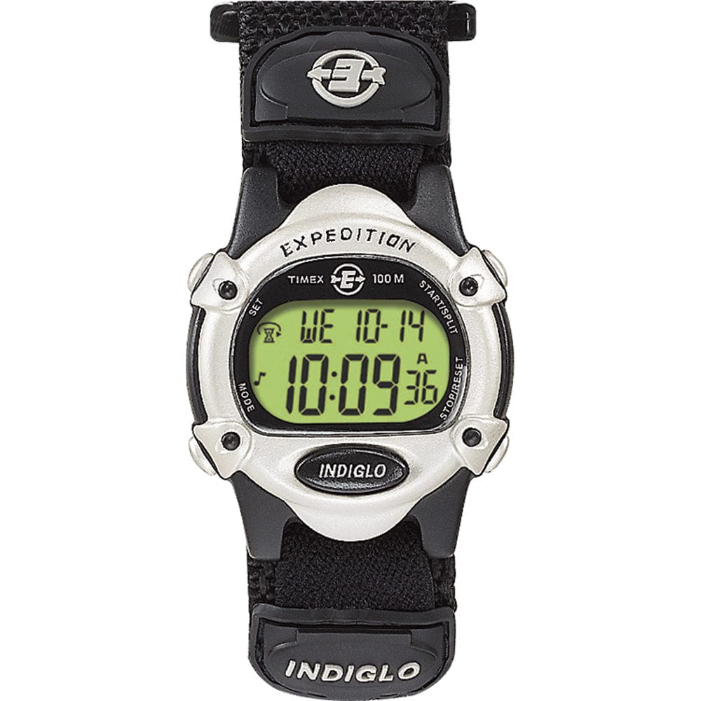 Timex Timex Expedition® Women's Chrono Alarm Timer - Silver/Black Outdoor