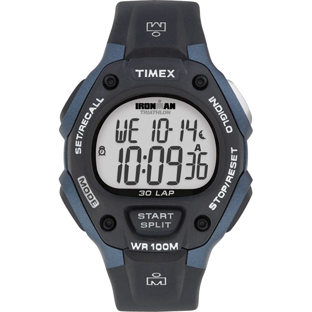 Timex Timex IRONMAN® Classic 30 Full-Size 38mm Watch - Grey/Blue Outdoor
