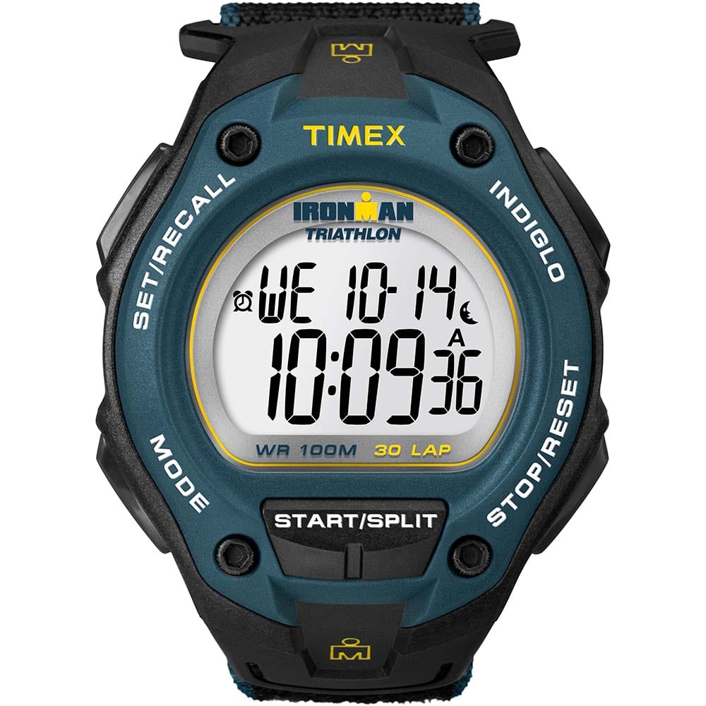 Timex Timex Ironman Core 30 Lap Mega Full Size Black/Blue/Yellow Outdoor