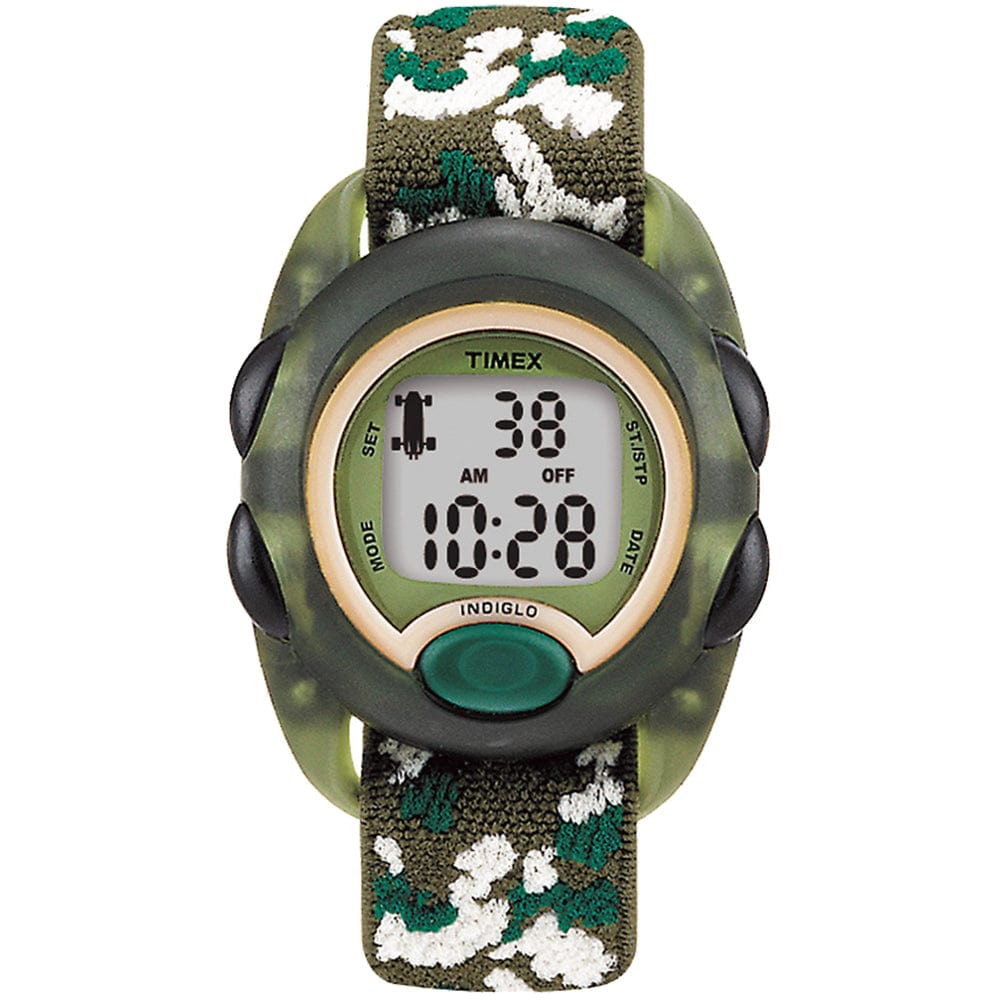 Timex Timex Kid's Digital Nylon Strap Watch - Camoflauge Outdoor