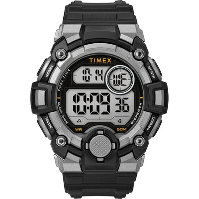 Timex Timex Men's A-Game DGTL 50mm Watch - Black/Grey Outdoor