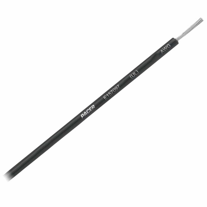 Pacer Group Pacer Black 12 AWG Primary Wire - 25&