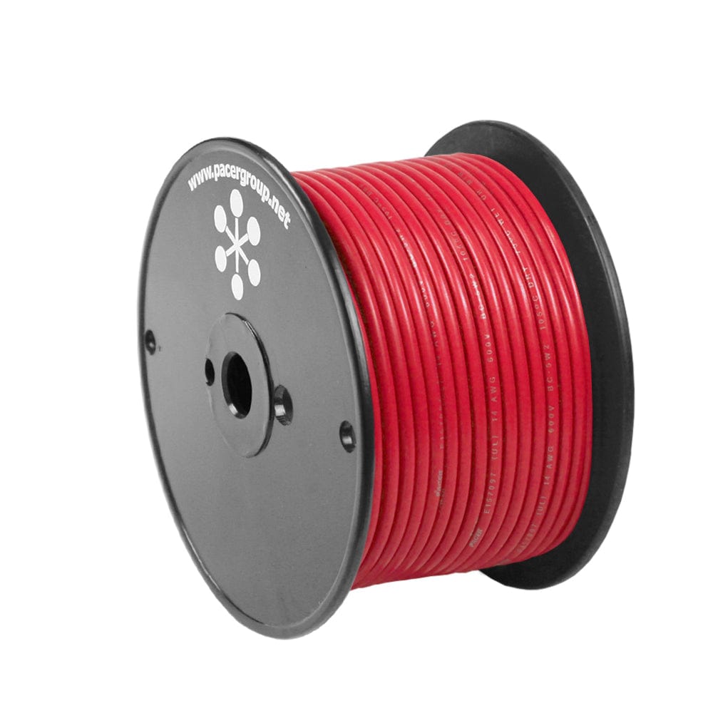 Pacer Group Pacer Red 18 AWG Primary Wire - 100' Electrical