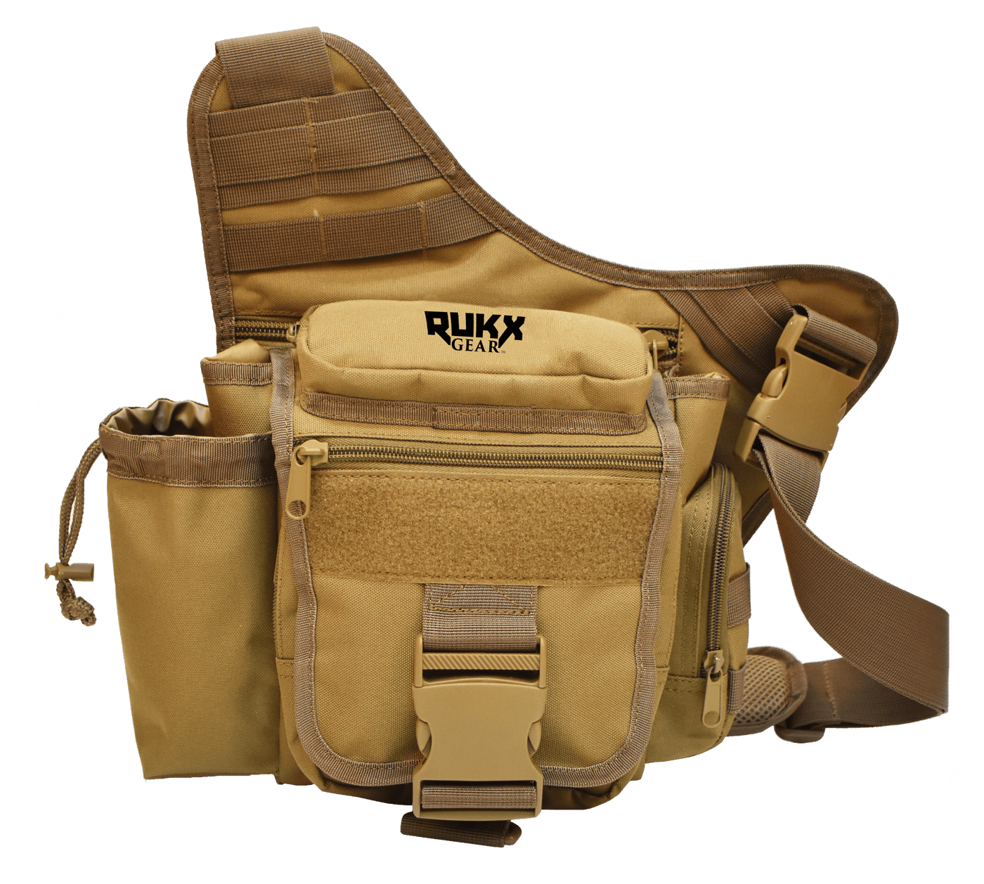Ati Ati Rukx Gear Single Strap Sling Bag Tan Packs and Storage