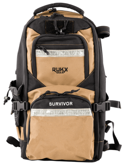 Ati Ati Rukx Gear Survivor Backpack Tan Packs and Storage