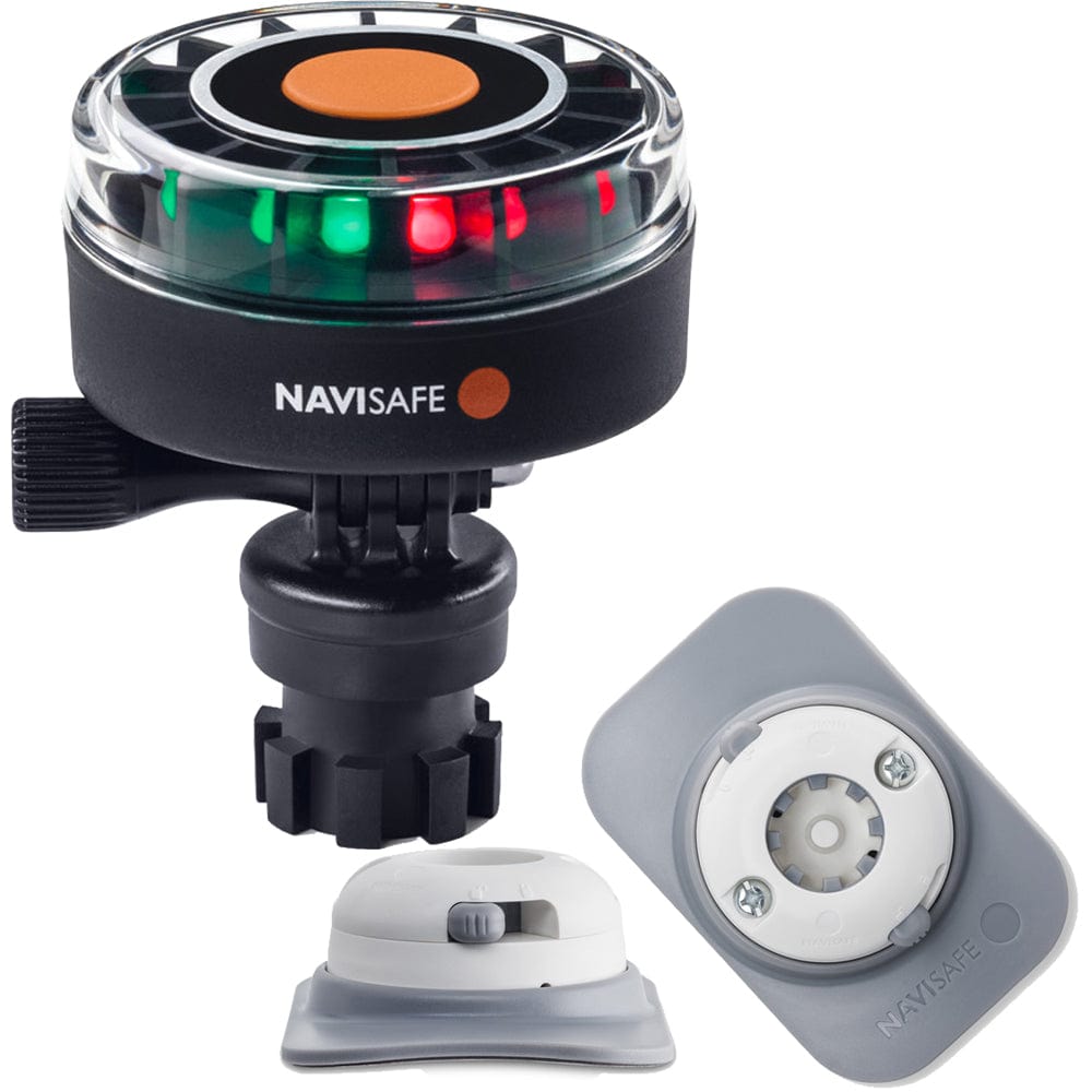 Navisafe Navisafe Navilight 2NM Tricolor w/Navimount Base & RIB Mount - White Paddlesports