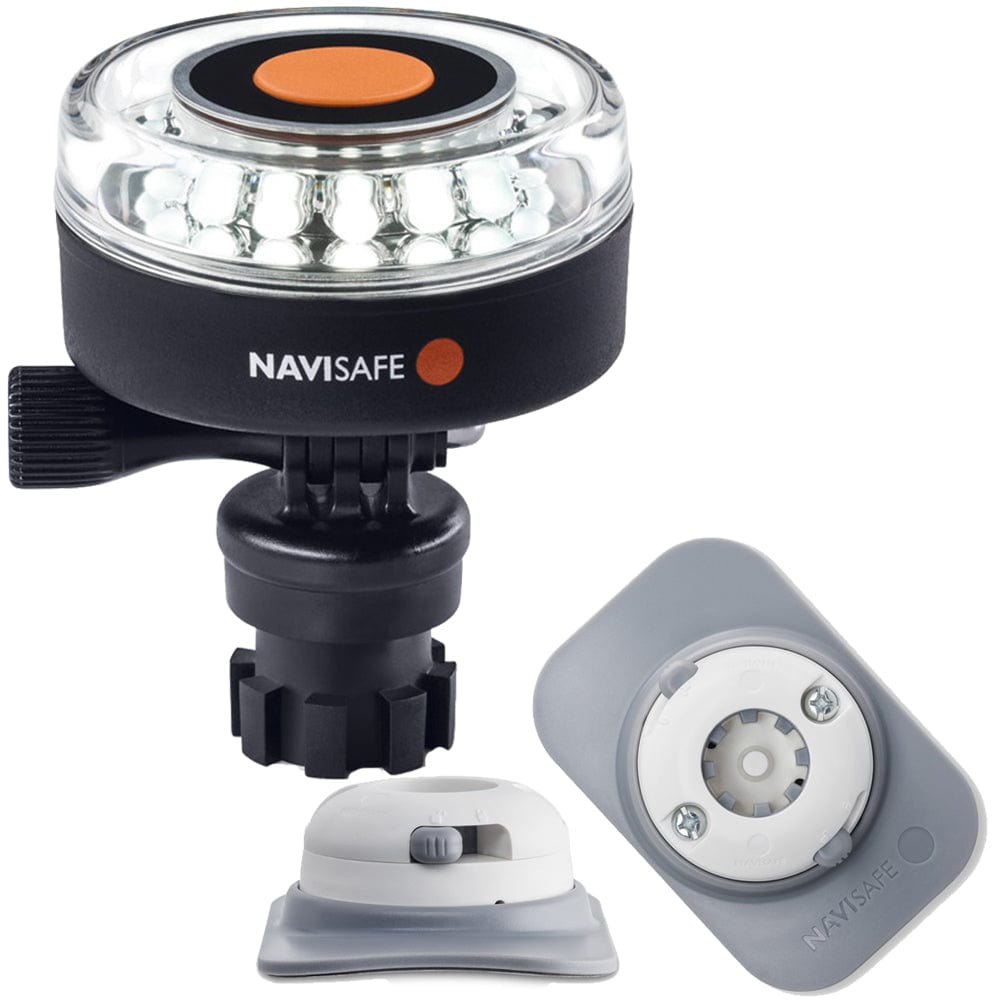 Navisafe Navisafe Navilight 360° 2NM White w/Navimount Base & RIB Mount - White Paddlesports