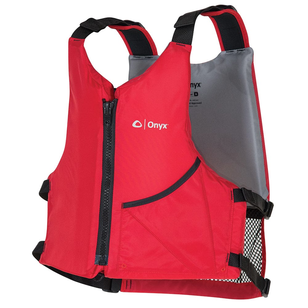 Onyx Outdoor Onyx Universal Paddle Vest - Adult Universal - Red Paddlesports