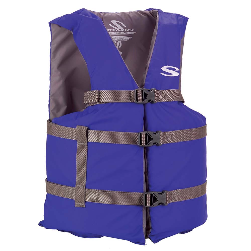 Stearns Stearns Classic Series Adult Universal Life Jacket - Blue Paddlesports