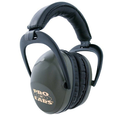 Pro Ears Pro Ears Ultra Sleek Ear Muffs NRR 26 Green Public Safety And Le