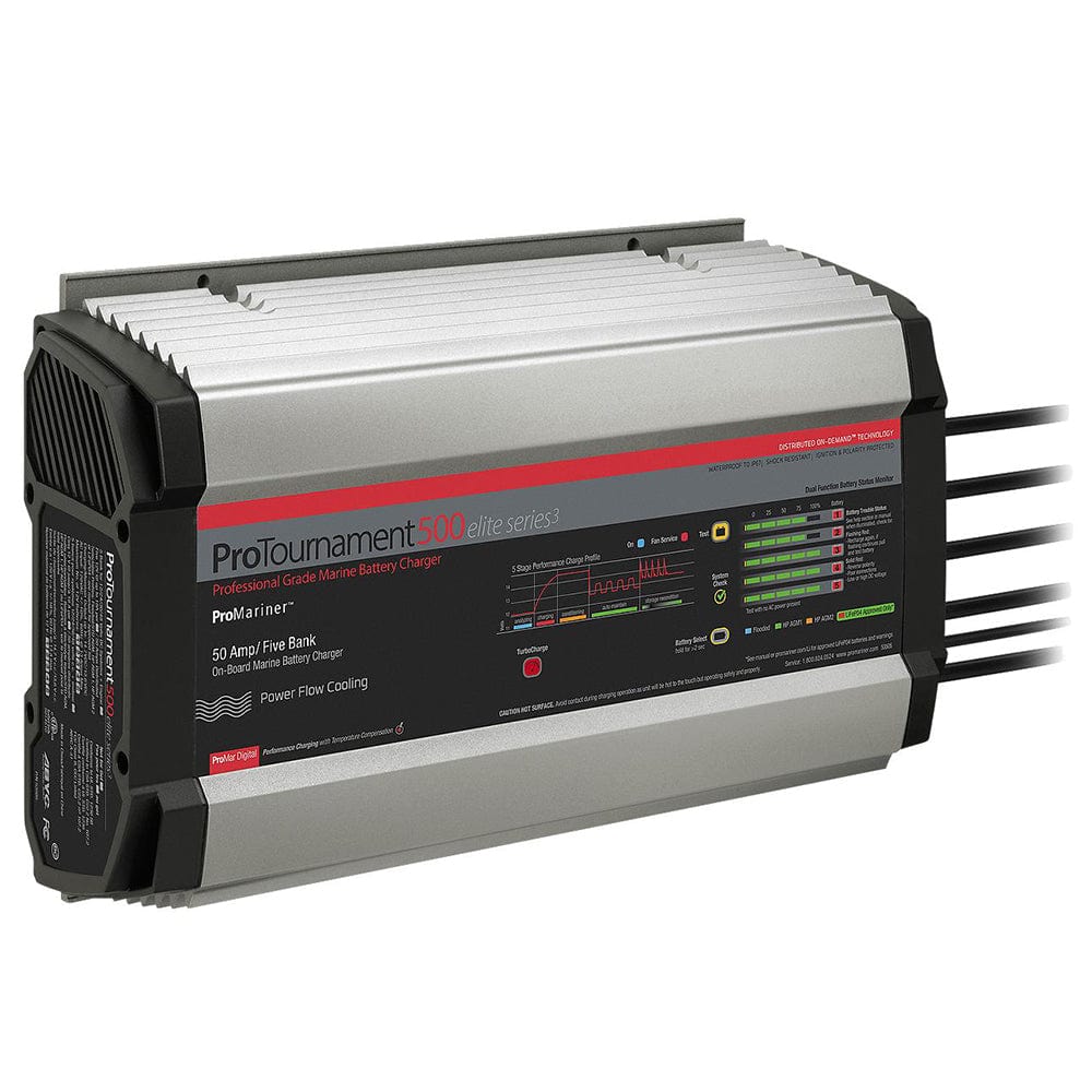 ProMariner ProMariner ProTournament 500 Elite Series3 5-Bank On-Board Marine Battery Charger Electrical
