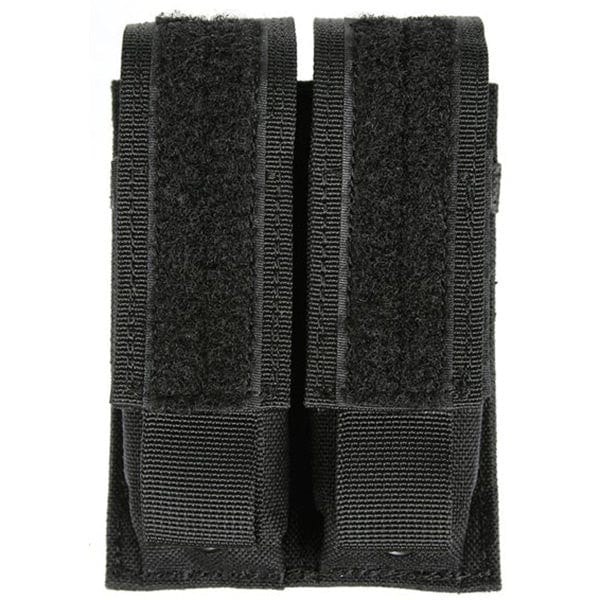 Blackhawk Blackhawk Double Pistol Mag Pouch MOLLE Black Public Safety And Le