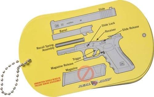 Real Avid Real Avid Glock Field Guide - Glock Maintenance Cards Publications