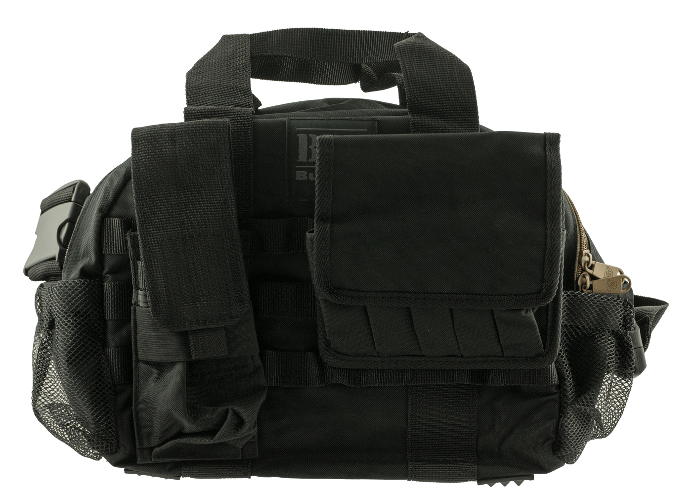 Bulldog Bulldog Tactical Range Bag W/ - Molle Mag Pouches Black Range Bags