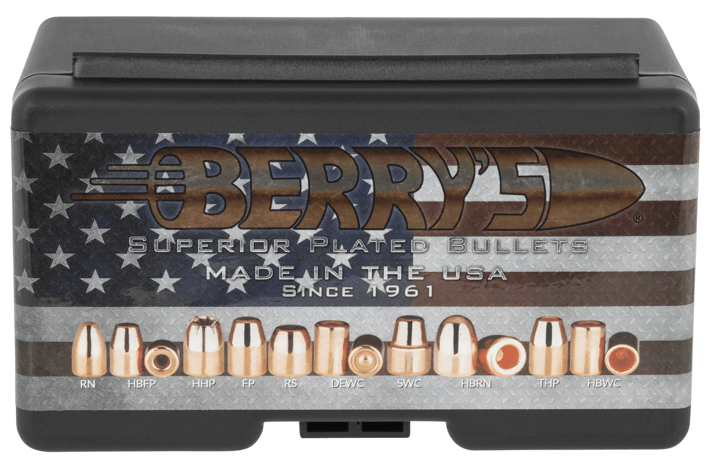 Berrys Berrys Superior Pistol, Berrys 20588     .44 .429 220gr Fp      250 Reloading