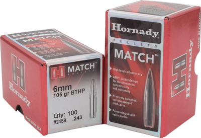 Hornady Hornady Bullets 22 Cal .224 - 53gr Jhp 100ct Reloading Components