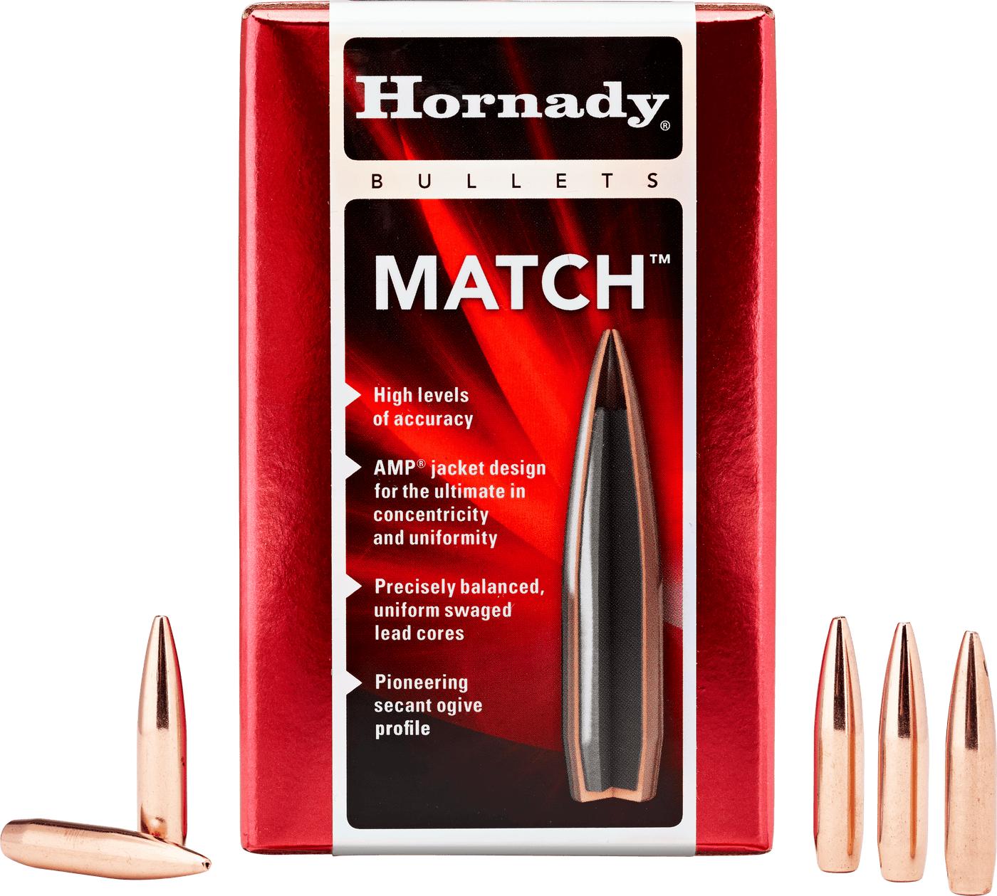 Hornady Hornady Eld Match Bullets 6mm .243 108 Gr. Eld Match 100 Box Reloading