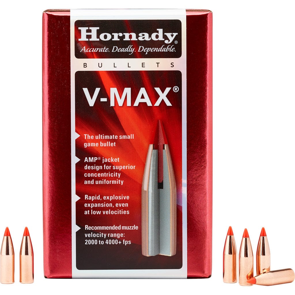 Hornady Hornady V-max Bullets 20 Cal. 204 32 Gr. V-max 100 Box Reloading