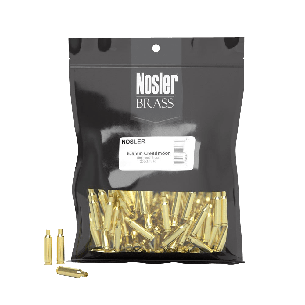 Nosler Nosler Unprimed Cases, Nos 10211 Custom Brass 6.5 Creedmor 100 Reloading