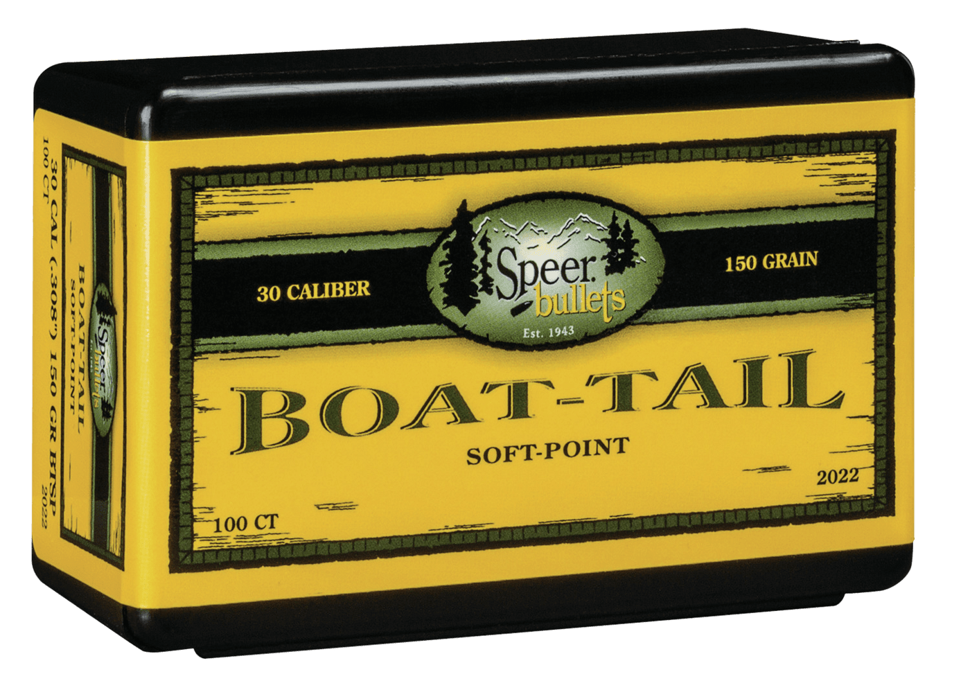 Speer Ammo Speer Ammo Boat-tail, Speer 2022      Bull .308 150 Sptzr Bt        100 Reloading