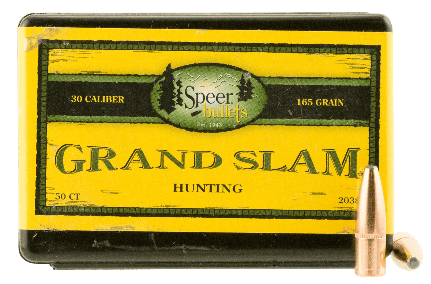 Speer Ammo Speer Ammo Grand Slam, Speer 2038      Bull .308 165 Grandslam        50 Reloading