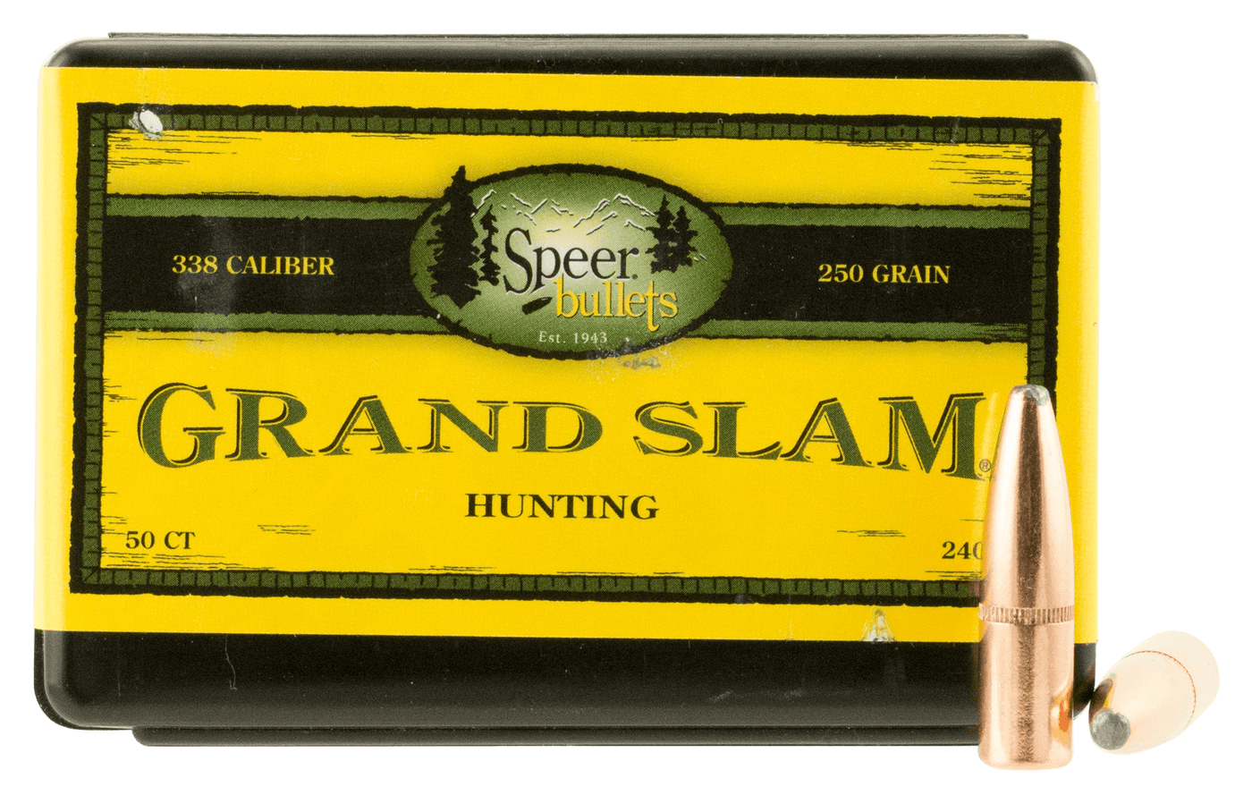 Speer Ammo Speer Ammo Grand Slam, Speer 2408      Bull .338 250 Grandslam        50 Reloading