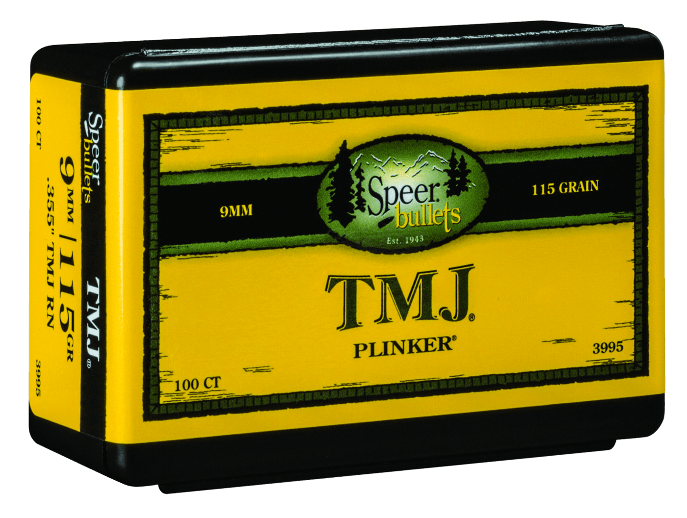 Speer Ammo Speer Ammo Tmj, Speer 3995      Bull .355 115 Tmj             100 Reloading