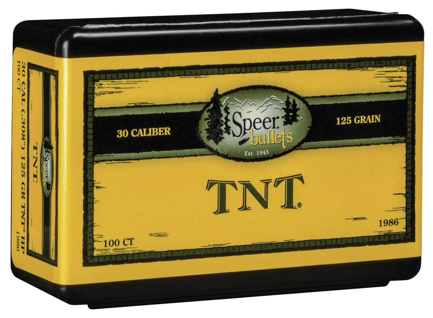 Speer Ammo Speer Ammo Tnt, Speer 1986      Bull .308 125 Tnt Hp          100 Reloading