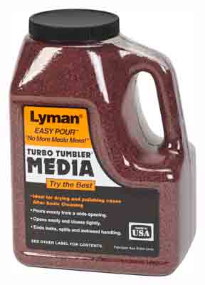 Lyman Lyman Turbo Polishing Media - Treated Walnut Shells 3-lbs. Reloading Tools