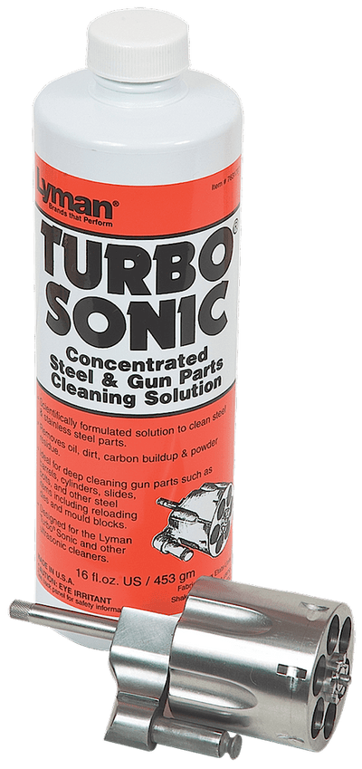 Lyman Lyman Turbo Sonic Gun Parts - Cleaning Solution 16oz. Bottle Reloading Tools