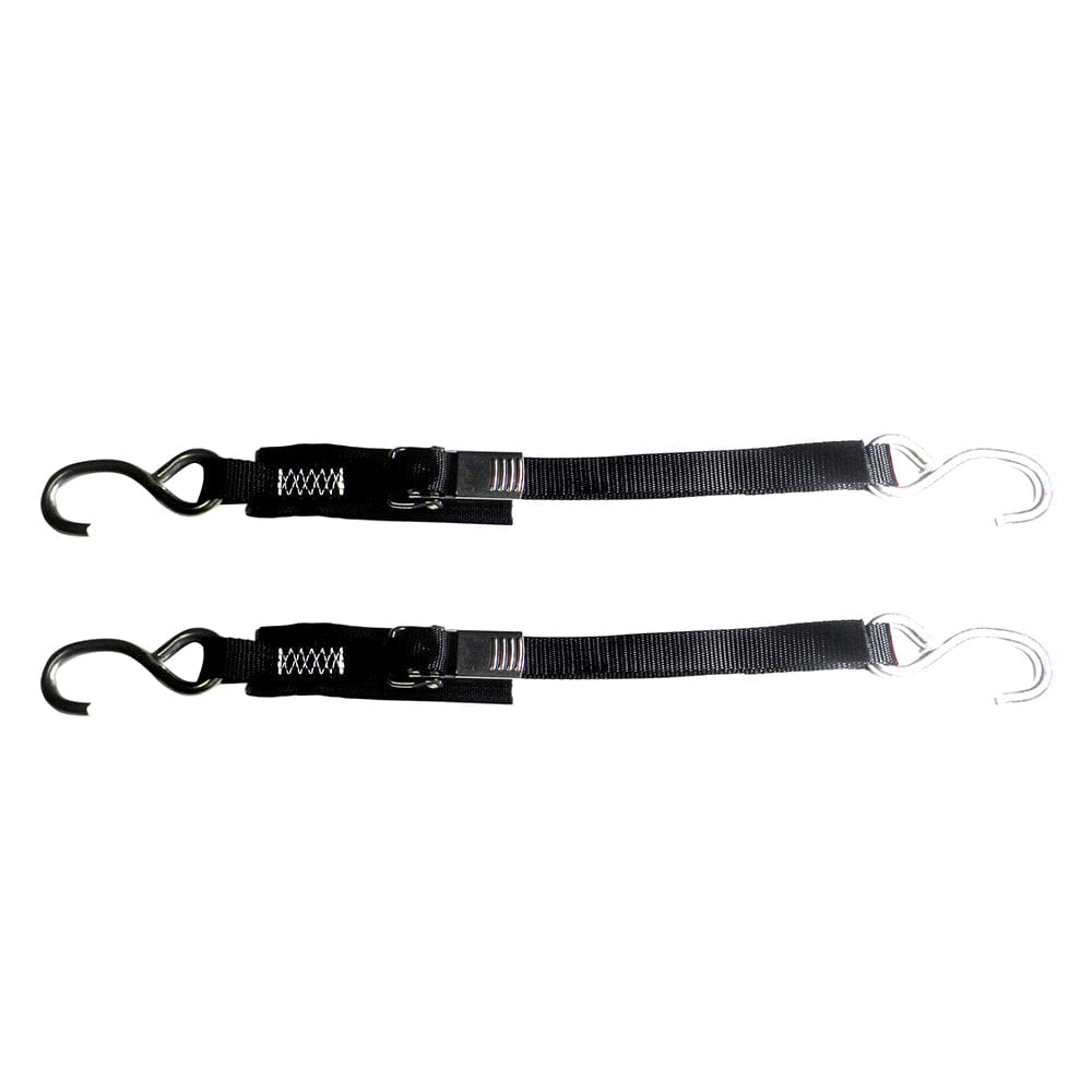 Rod Saver Rod Saver Stainless Steel Quick Release Transom Tie-Down - 1" x 4' - Pair Trailering