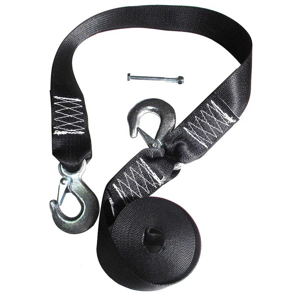 Rod Saver Rod Saver Winch Strap Replacement w/Safety Strap - 16' Trailering