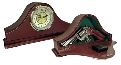 PSP Products Psp Concealment Mantle Clock - Holds A Sm Or Large Handgun Safes And Accessories
