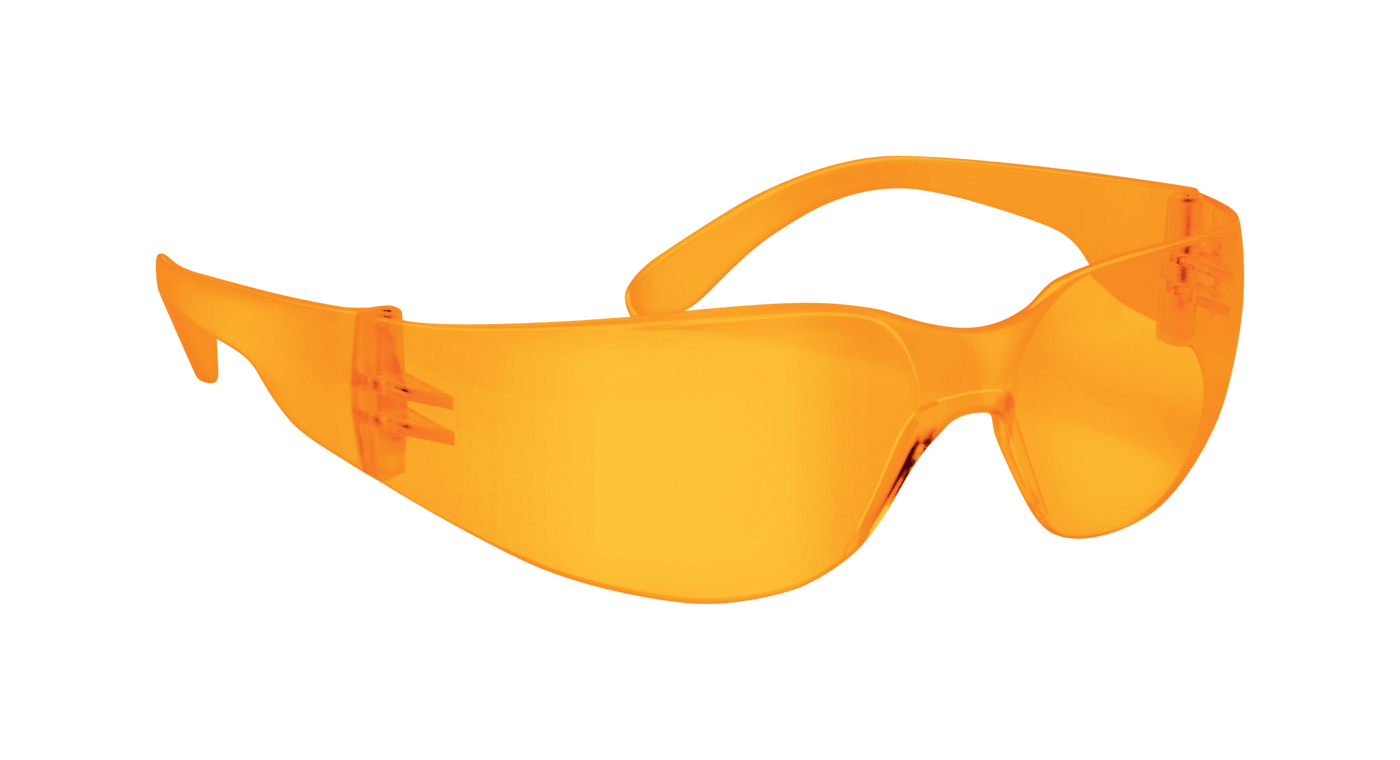 Walker's Walker's Wrap Sprt Glasses Ambr Safety/Protection