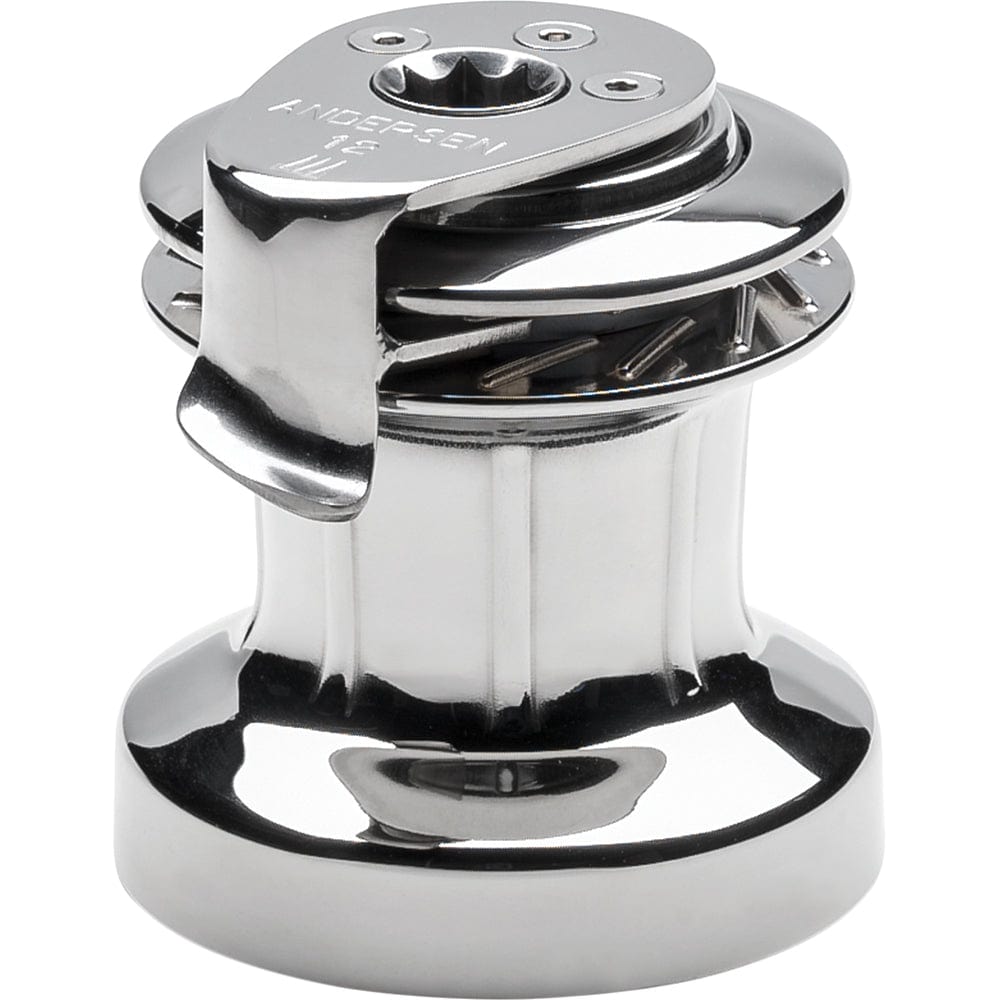 ANDERSEN ANDERSEN 12 ST FS Self-Tailing Manual Single Speed Winch - Full Stainless Sailing