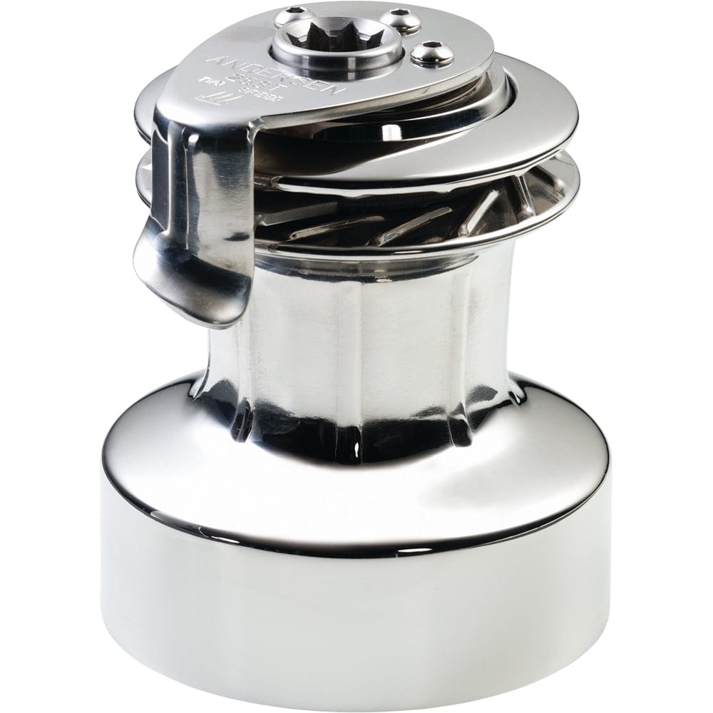ANDERSEN ANDERSEN 28 ST FS  - 2-Speed Self-Tailing Manual Winch - Full Stainless Steel Sailing