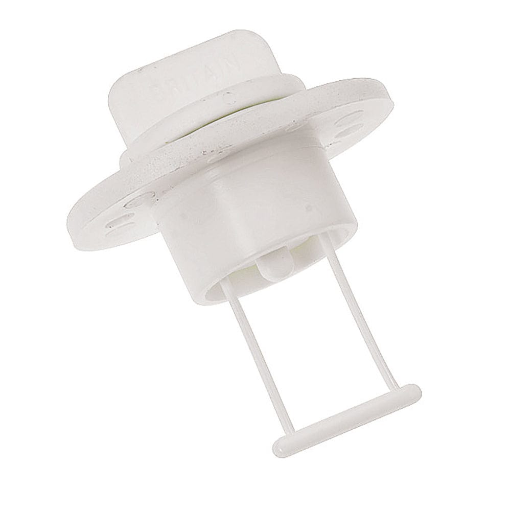 Barton Marine Barton Marine Drain Plug and Socket - 15mm (.60") Bore - White Sailing