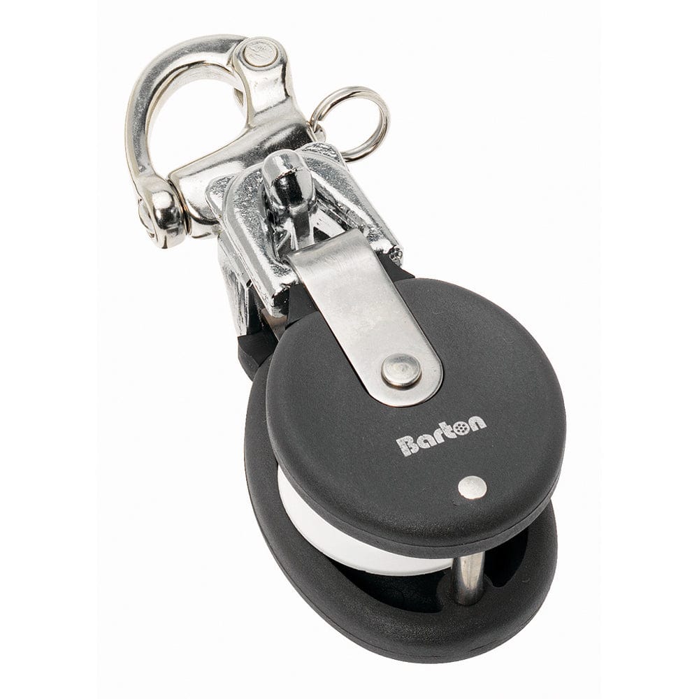 Barton Marine Barton Marine Medium Snatch Block w/Stainless Snap Shackle Sailing