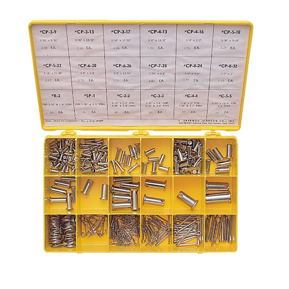 C. Sherman Johnson C. Sherman Johnson Cotter, Ring & Clevis Pin Parts Kit Sailing