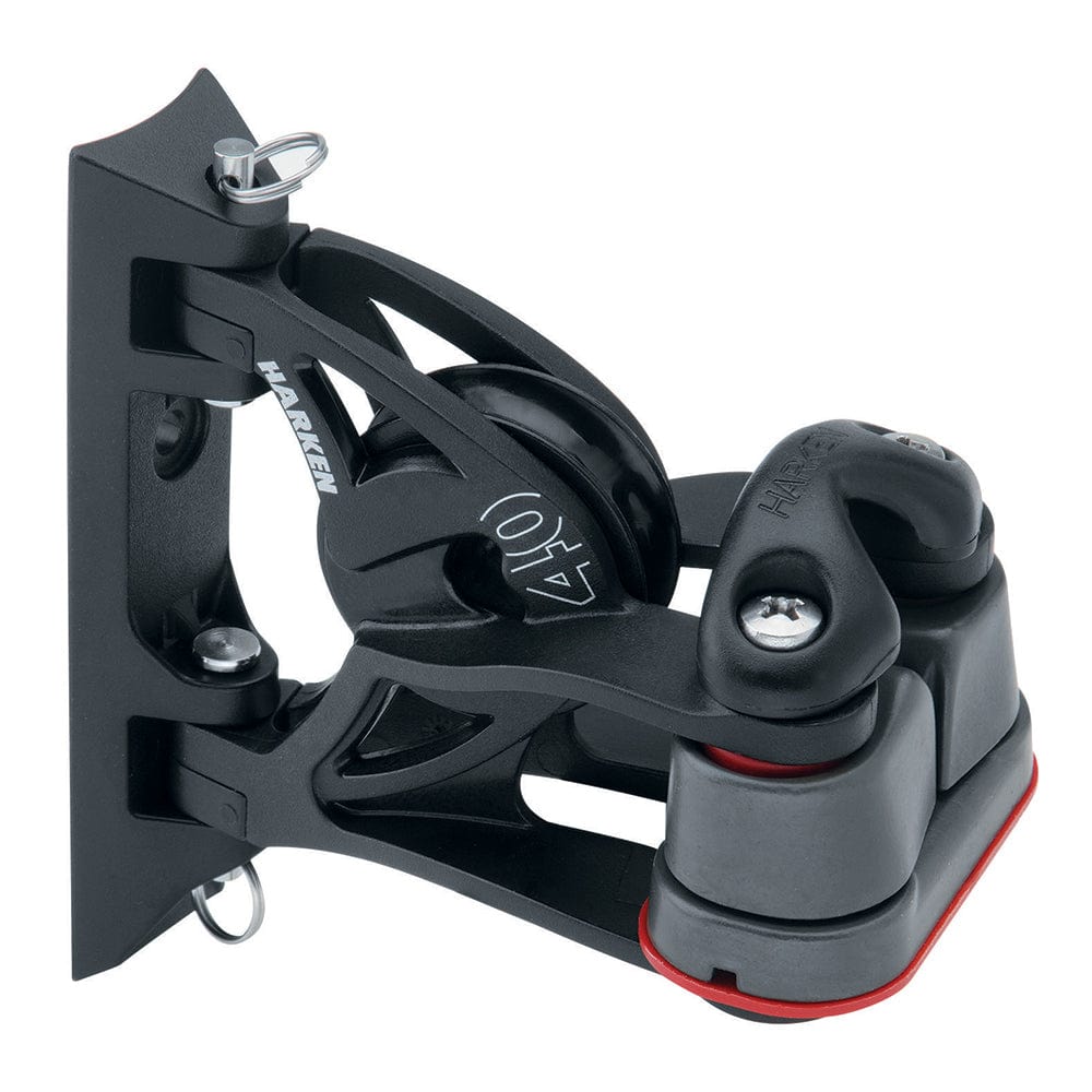 Harken Harken 40mm Carbo Air Pivoting Lead Block w/Aluminum Cam-Matic® Cleat Sailing