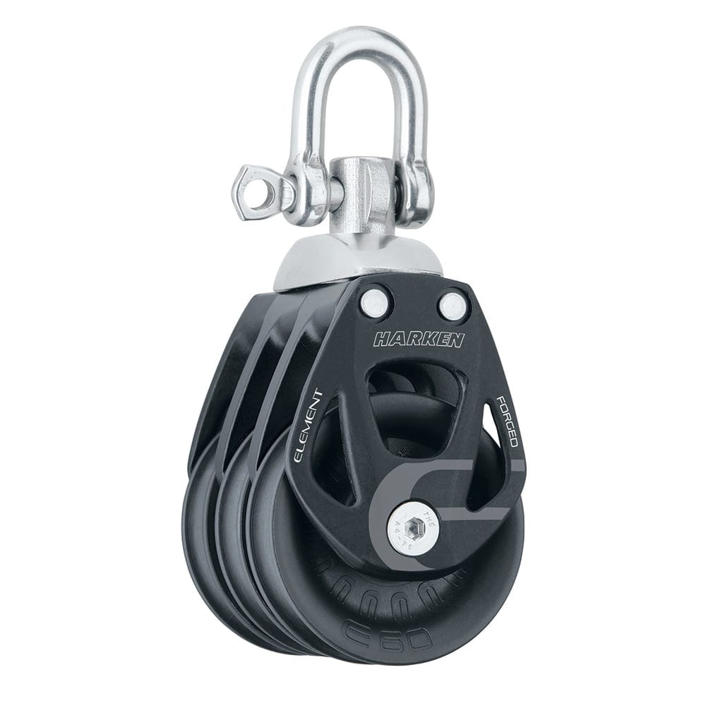 Harken Harken 60mm Triple Aluminum Element Block w/Swivel Sailing