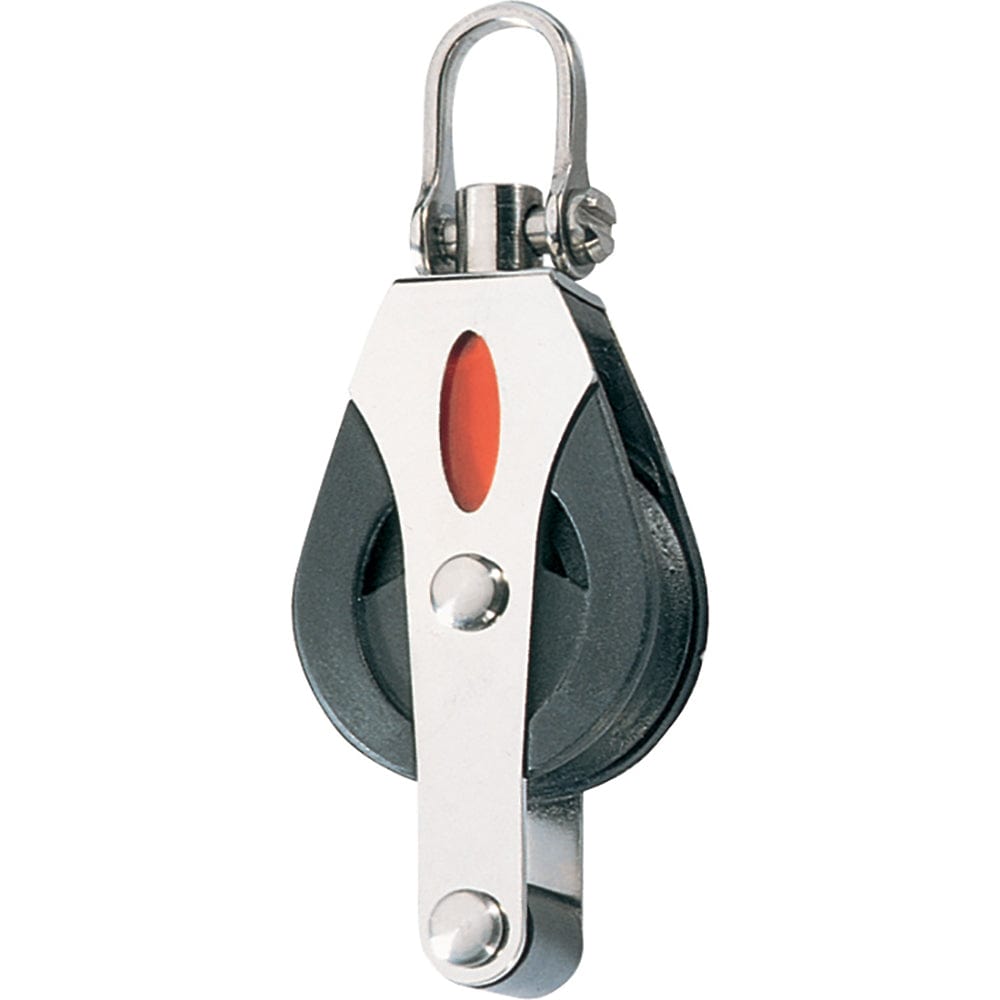 Ronstan Ronstan Series 30 Utility Ball Bearing Block - Single, Becket, Swivel Shackle Head Sailing