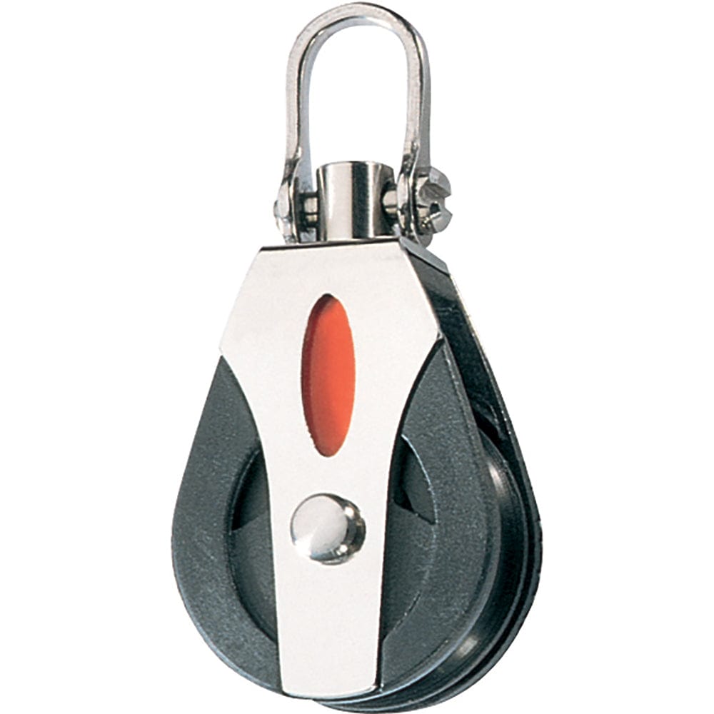 Ronstan Ronstan Series 30 Utility Ball Bearing Block - Single, Swivel Shackle Head Sailing