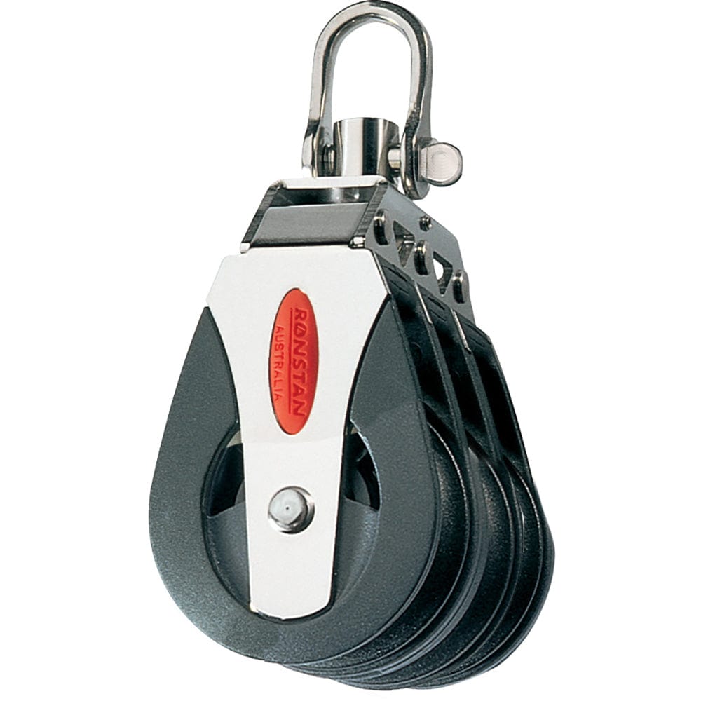 Ronstan Ronstan Series 40 Ball Bearing Block - Triple - Swivel Head Sailing
