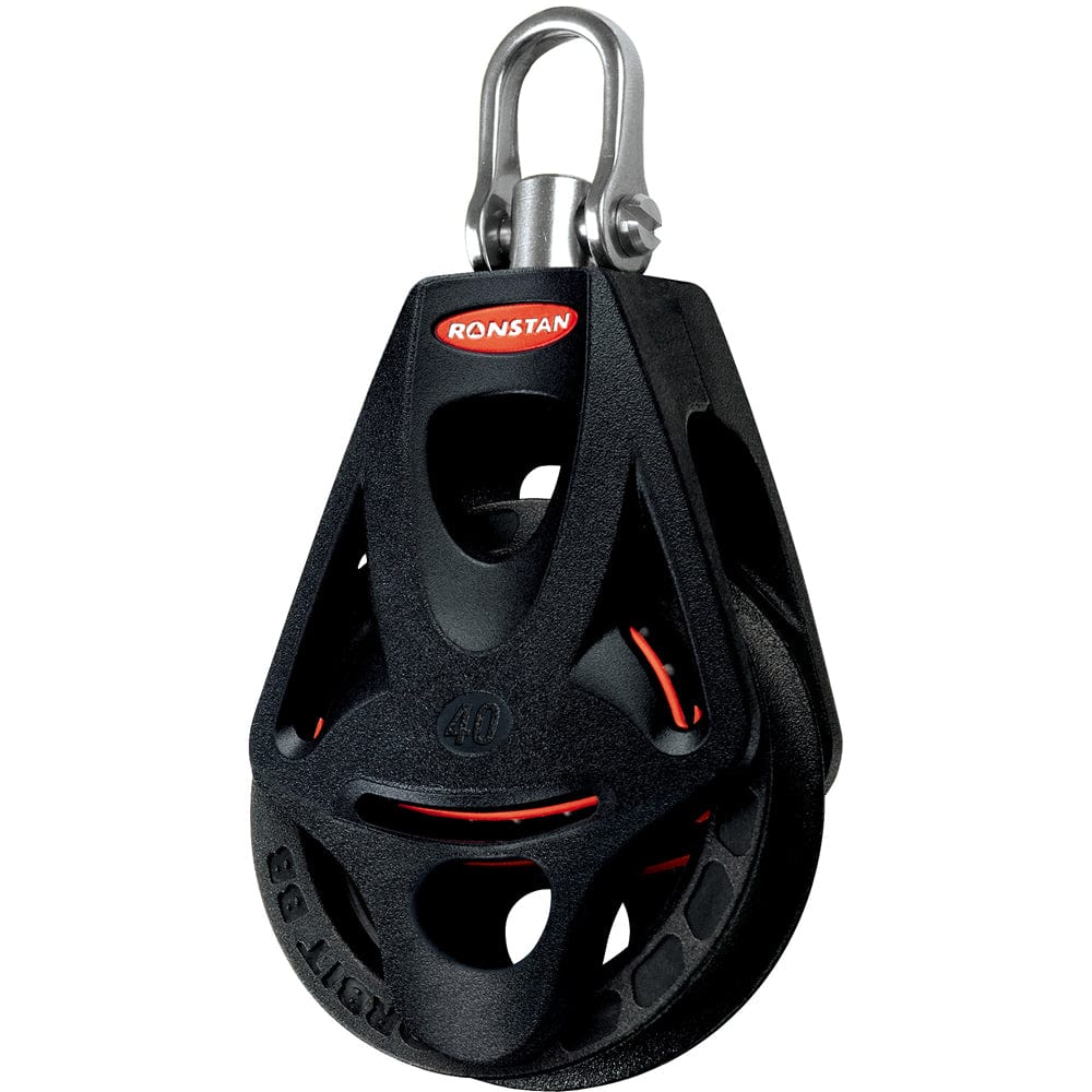 Ronstan Ronstan Series 40 Ball Bearing Orbit Block - Single - Becket - Swivel Head Sailing