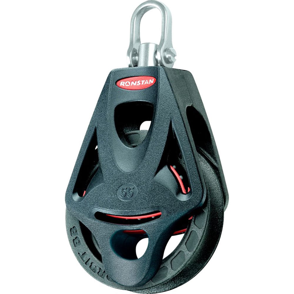 Ronstan Ronstan Series 55 Ball Bearing Orbit Block - Single - Becket - Swivel Head Sailing