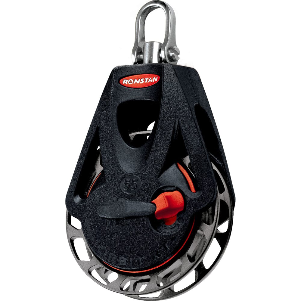 Ronstan Ronstan Series 55 Ratchet Orbit Block - Single - Swivel Head - Auto & Manual Sailing