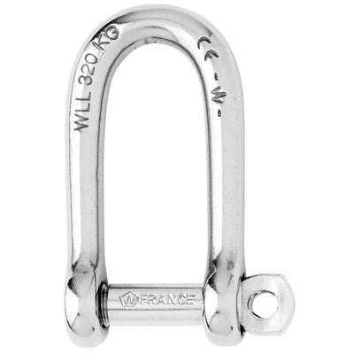 Wichard Marine Wicahrd Self-Locking Long D Shackle - Diameter 5mm - 3/16" Sailing