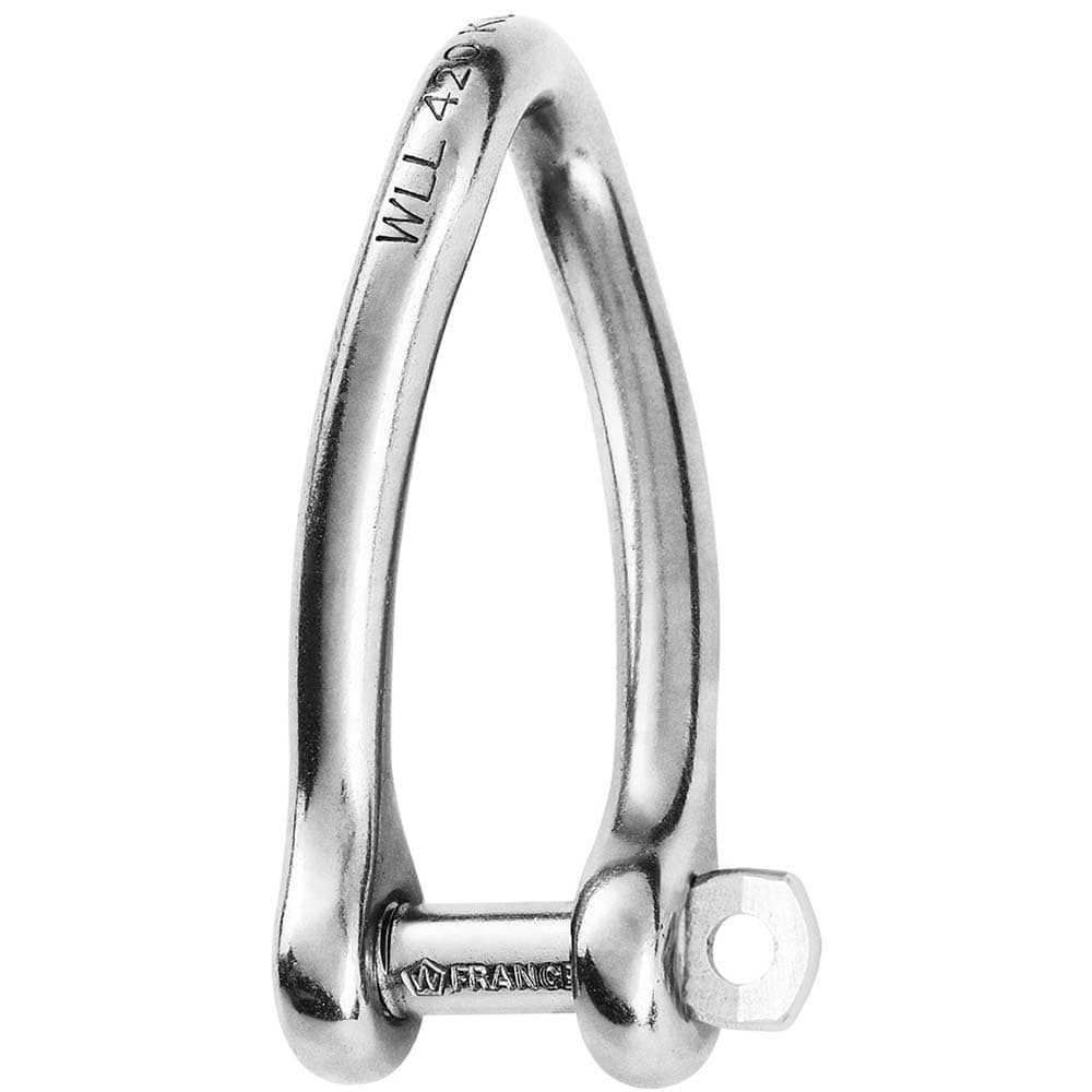 Wichard Marine Wichard Captive Pin Twisted Shackle - Diameter 6mm - 1/4" Sailing