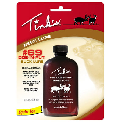 Tinks Tinks Doe-in-rut #69 Buck Lure 4 Oz. Scent Elimination and Lures